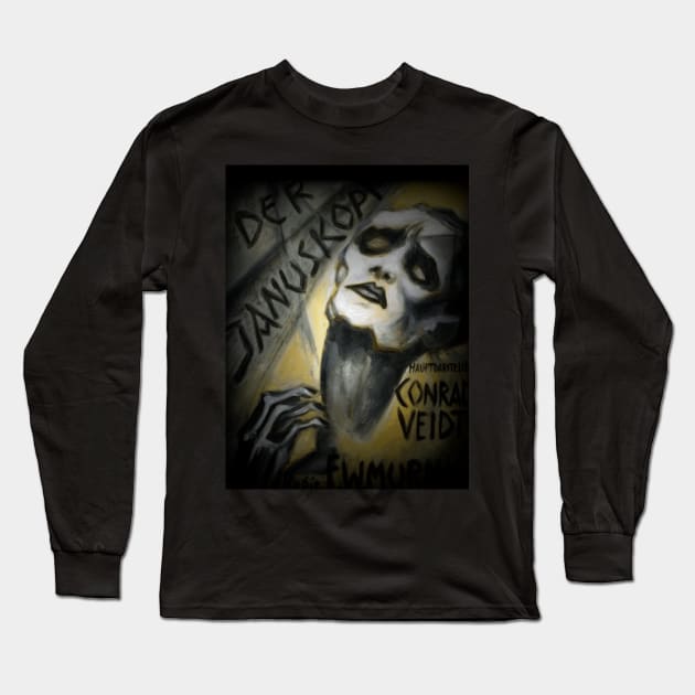 The Head Of Janus - Der Janus-Kopf. Long Sleeve T-Shirt by OriginalDarkPoetry